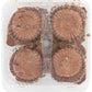 Zen Bakery Vegan Blueberry Cranberry Oatbran Muffins, 539 Gr