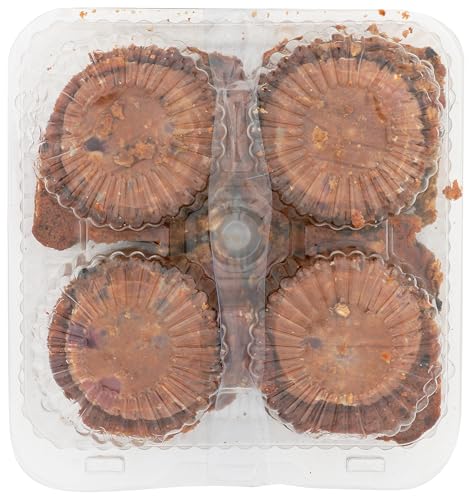 Zen Bakery Vegan Blueberry Cranberry Oatbran Muffins, 539 Gr