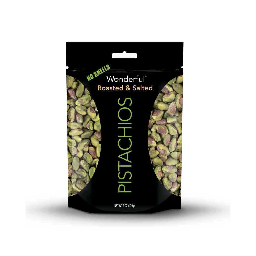Wonderful Pistachios Wonderful Shelled Roasted and Salted Pistachio 6Ounce -- 6 per case.