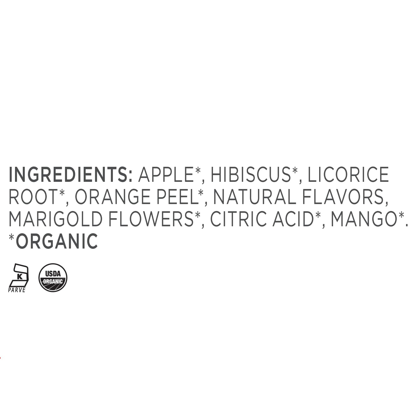 Tea Forte Mango Citron Organic Herbal Tea With Mango And Hibiscus, Makes 35-50 Cups, 3.88 Ounce Loose Leaf Tea Canister