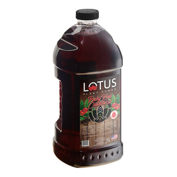 Lotus Plant Power Ruby Red Cascara Energy Drink Concentrate, Natural Caffeine, 64 fl oz, Pure Cane Sugar