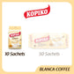 Kopiko Blanca Instant Coffee Mix – Creamy Volcanic Coffee – 1.06 Oz (Pack of 10) – White