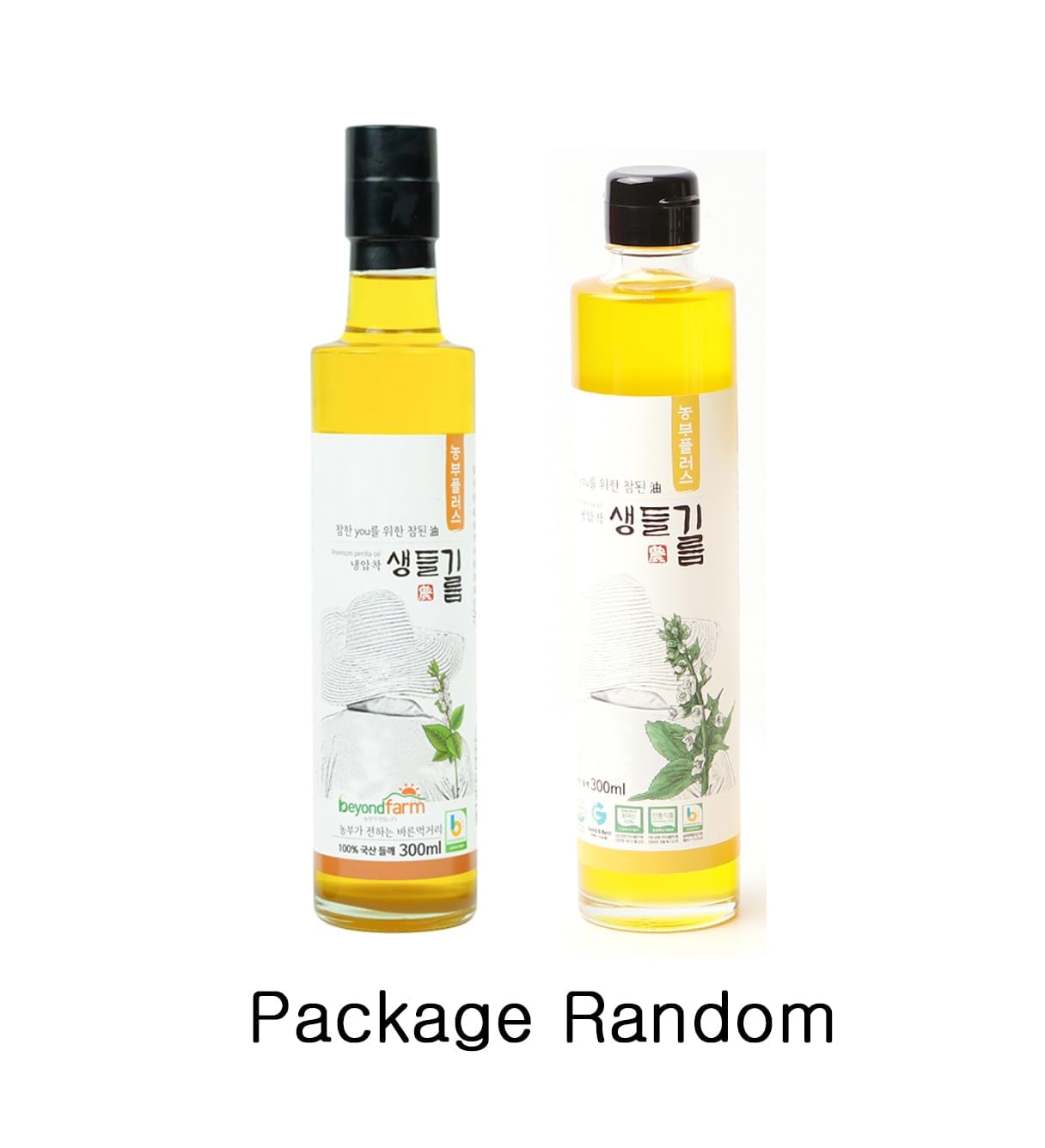HELLO KFOOD NONGBU PLUS Light Roasted Sesame Oil, 100% Pure, 10.14 Fl Oz (300ml), Korean-Style, Rich & Nutty Flavor
