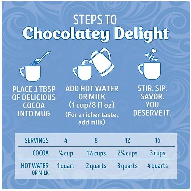 Milk Chocolate Hot Cocoa Mix Canister, 76.5 oz.