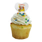 GRAPHICS & MORE Cupcake Picks Set of 6 - Yellow Acrylic Heart Toppers, Model CUPCAKE.HEART.WBGAM085.Z004881_8
