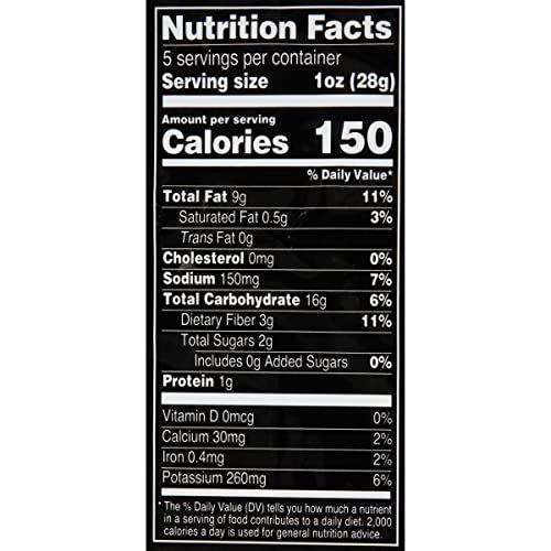 Terra Vegetable Chips, Mediterranean Garlic & Herbs Real Vegetable Chips, 5 Oz (Pack Of 6)