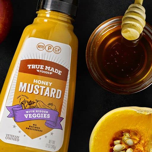 TRUE MADE FOODS Honey Mustard with Hidden Veggies, 12 OZ