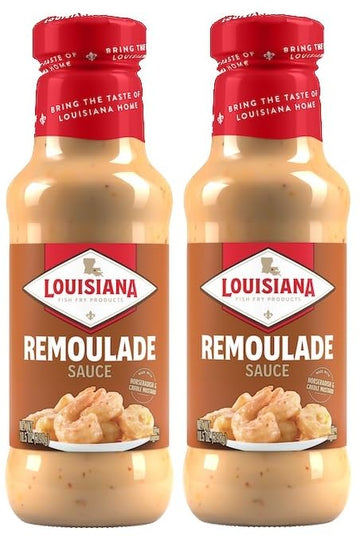 Louisiana Fish Fry Remoulade Sauce, 10.5 Ounce (Pack Of 2) - Limited Availability Large Online Retailer Recipe Card Included - Authentic Southern Flavor