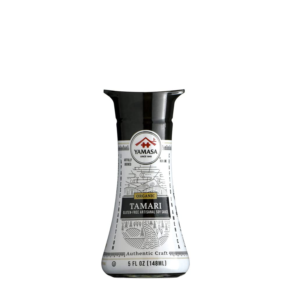 Yamasa, Organic Tamari Artisanal Gluten-Free Soy Sauce, Kosher And Non-Gmo, 5-Oz
