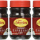 Ferrara Instant Espresso Coffee - Pack Of 3 (2 Oz Each Jar)