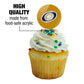 Georgia Southwestern State University Secondary Logo Cupcake Picks Toppers Decoration Set Of 6