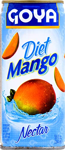 Goya Foods Diet Mango Nectar, 9.6 Fl Oz (Pack Of 24)