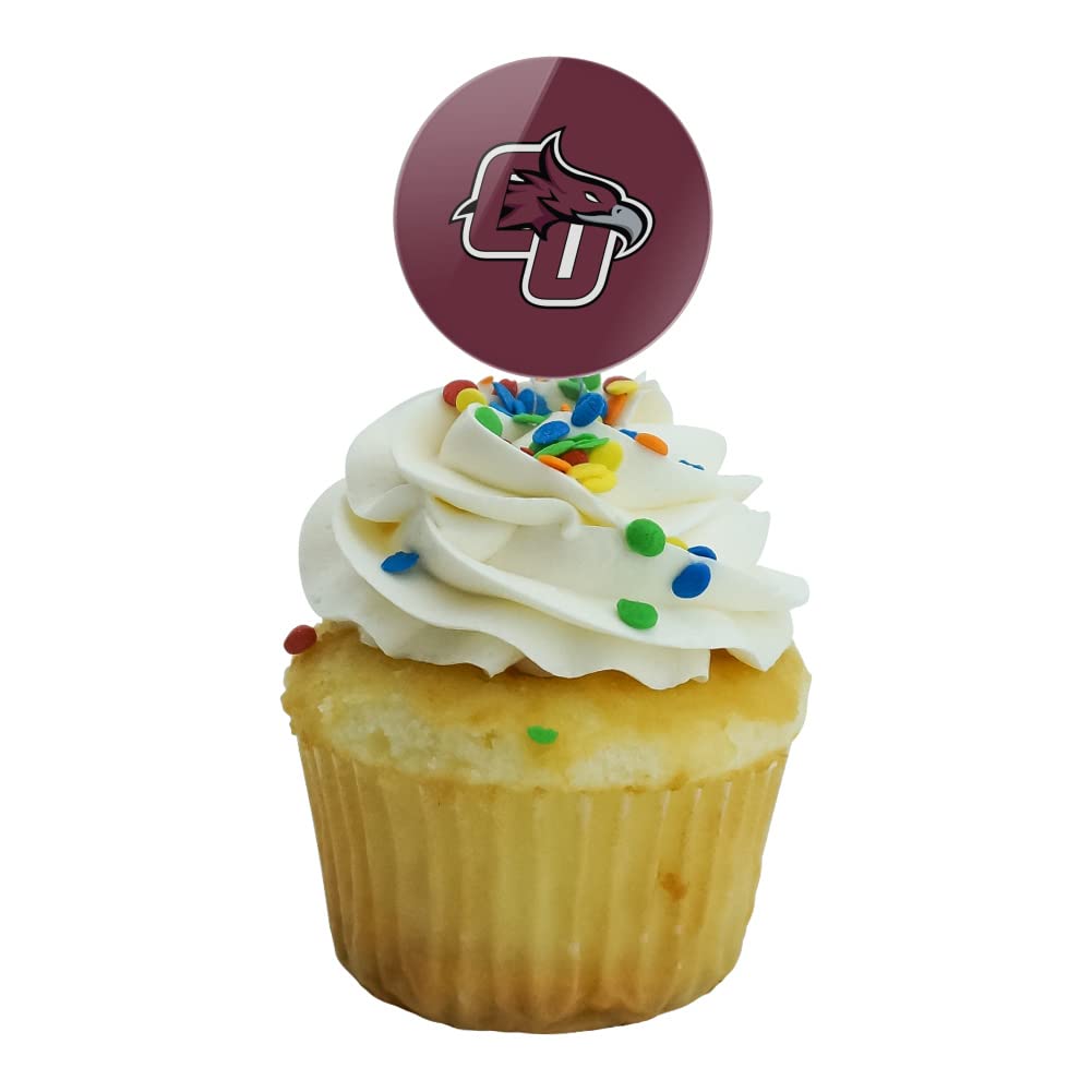 Cumberland University Primary Logo Cupcake Picks Toppers Decoration Set Of 6