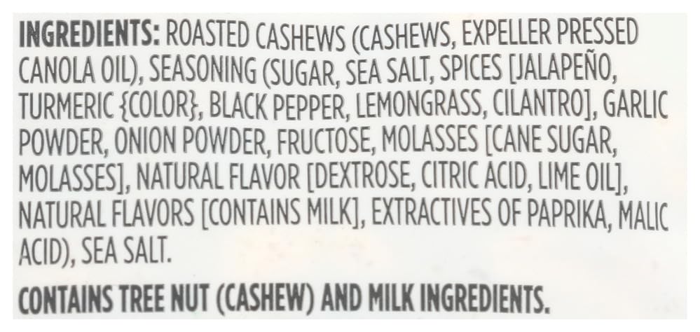 365 by Whole Foods Market, Thai Curry Cashews, 12 Ounce