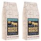 Moose Munch Gourmet Ground Coffee By Harry & David, 2/12 Oz Bags (Maple Vanilla)