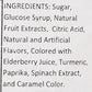 Chipurnoi Glitterati Fruit & Berry Medley Miniature Hard Candies (Sugar) 1Lb