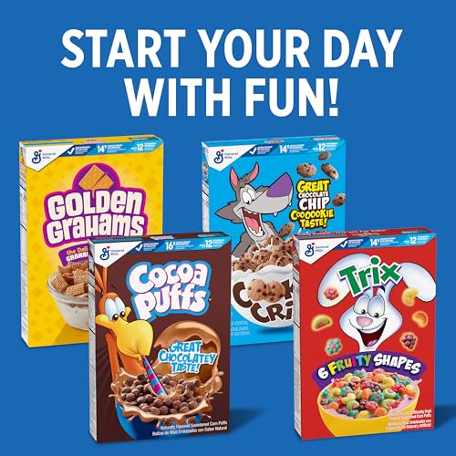 Golden Grahams Breakfast Cereal, Graham  Er Taste, Made With Whole Grain, Family Size, 18.9 Oz