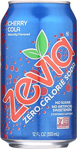 Zevia Natural Cherry Cola 6-Pack, 12 Oz (Pack Of 4)