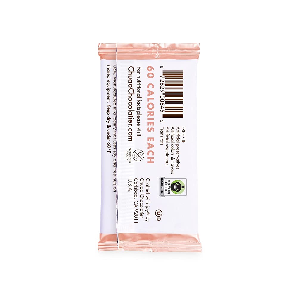 Chuao Chocolatier Cheeky Cheeky Churro Dark Chocolate Mini Bars | Gourmet Cinnamon Chocolate Artisan European No Preservatives | For Gift Baskets, Christmas, Valentines Day, Gifts For Women, Men, Birthday, Thank You, Care Package | 24 Pack
