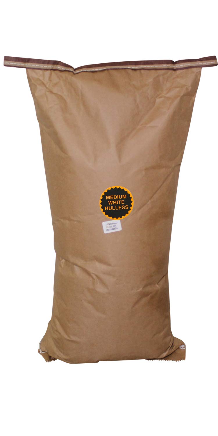 Amish Country Popcorn | 50 lbs Bag | Medium White Popcorn Kernels | Old Fashioned, Non-GMO and Gluten Free (Medium White - 50 lb