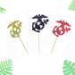 Morndew 24 Pcs Military Themed Cupcake Toppers For Military Themed Party Promotion Retirement Party Wedding Party Birthday Party