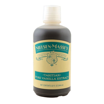 Nielsen-Massey Tahitian Pure Vanilla Extract For Baking And Cooking, 32 Ounce Bottle