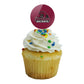 State University Of New York At Potsdam Primary Logo Cupcake Picks Toppers Decoration Set Of 6