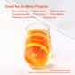 Fraunitsh Dried Grapefruit Slices 3.17Oz/90G, Dehydrated Grapefruit Slices, 20+ Slices, Dehydrated Fruit For Cocktails Crafts De