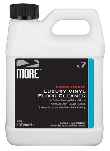 More Luxury Vinyl Floor Cleaner - Water-Based Surface Care Concentrate - For Kitchen And Bathroom Floors - Daily No-Rinse Cleane