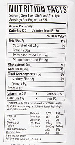 Way Better Snacks Tortilla Chips, Sweet Potato, 5.5 Ounce