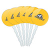 New Haven Secondary Logo Cupcake Picks Toppers Decoration Set of 6
