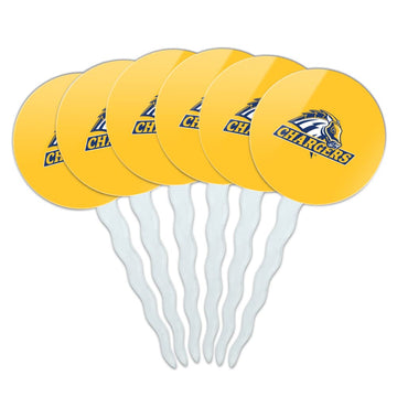 New Haven Secondary Logo Cupcake Picks Toppers Decoration Set of 6