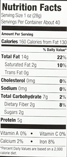 Kirkland Signature Mixed Nuts, Extra Fancy Unsalted, 2.5 Pound (Pack of 2)