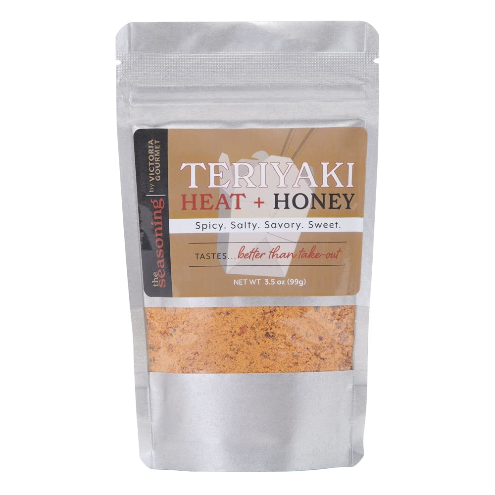 Victoria Taylors Teriyaki Seasoning - Sweet & Spicy, 3.5 oz Pouch