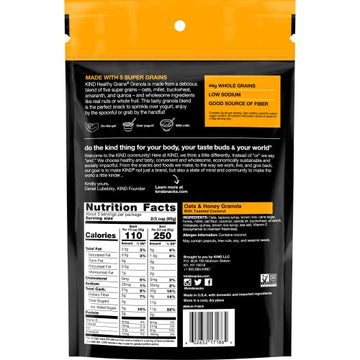 Kind, Granola Clusters, Oats And Honey, 11 Oz