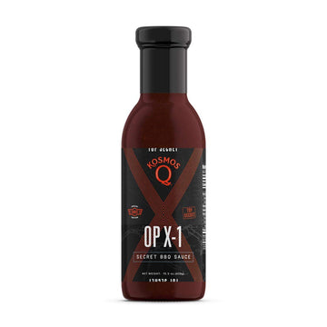 Kosmos Q BBQ Sauce, Award-Winning Sweet & Smoky Flavor, Gluten Free, 15.5 Oz