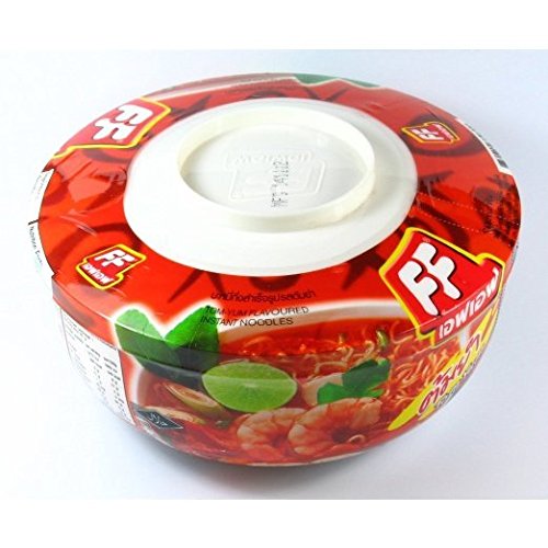 FF Instant Noodle Bowl, Tom-Yum Flavor, 2.30 Ounces, 6-Pack