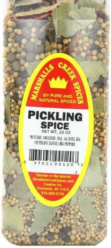 Pickling Spice Freshly Packed In Large Jars, Spices, Herbs, Seasonings