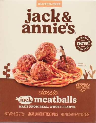 Jack & Annies, Jackfruit Meatballs Classic, 9.6 Ounce