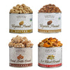 FERIDIES Assorted Snack Nut Gift Pack (Salted Virginia Peanuts, Honey Roasted Virginia Peanuts, Peanut Brittle Crunch and 5 O'Cl