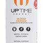 UPTIME Premium Energy Drink, Blood Orange, Zero Sugar, 12oz Bottles, 12 Pack, Natural Caffeine, Sparkling