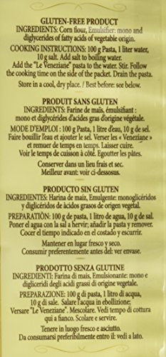 Le Veneziane - Italian Penne Rigate Pasta [Gluten-Free], (4)- 8.8 Oz. Pkgs