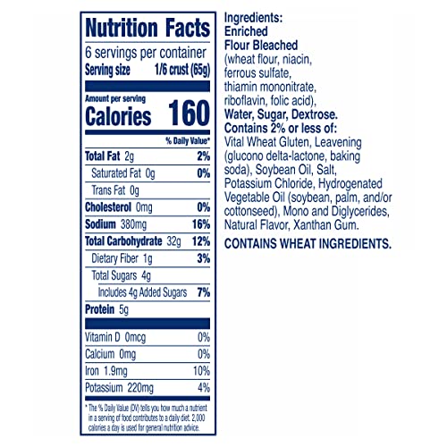 Pillsbury Classic Pizza Crust, Pizza Dough, 13.8 oz