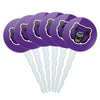 University of Central Arkansas Primary Logo Cupcake Picks Toppers Decoration Set of 6