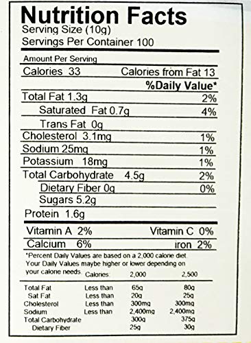 Qbubble Tea Powder, Mango, 2.2 Pound