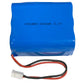 111V 5200Mah 6 Cell Lithium Ion 18650 5772Wh Rechange Battery Pack With 2 Pin Mta-100 Connectors