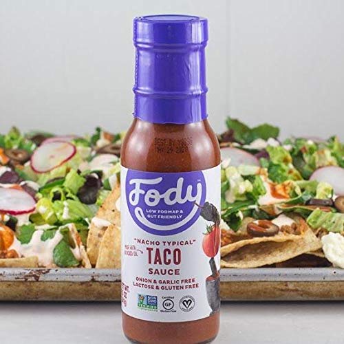 Fody Foods Vegan Taco Sauce Marinade, Avocado Oil & Red Sauce, Low Fodmap Certified, Sensitive Recipe, No Msg, Gut & Ibs & Keto