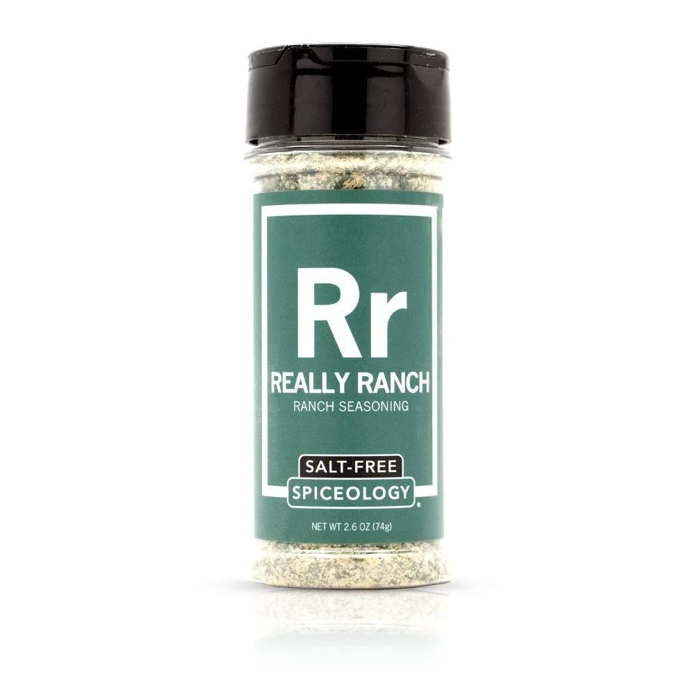 Spiceology - Really Ranch Salt Free Seasoning - Use On: Ranch Dip, Roasted Veggies Or Chicken - 2.6 Oz