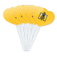 GRAPHICS & MORE Cupcake Picks Set of 6, Acrylic, Murray State University Secondary Logo Heart Design