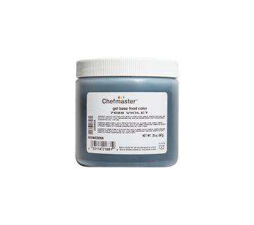 Chefmaster Violet Gel Food Coloring | Vibrant Color | Professional-Grade Dye for Icing, Frosting, Fondant | Baking & Decorating 